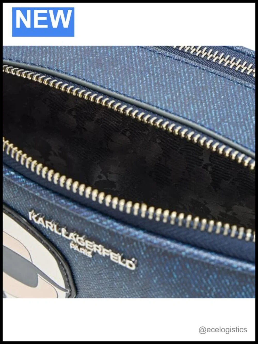 Karl Lagerfeld Maybelle Choupette Crossbody Bag PVC PU Leather